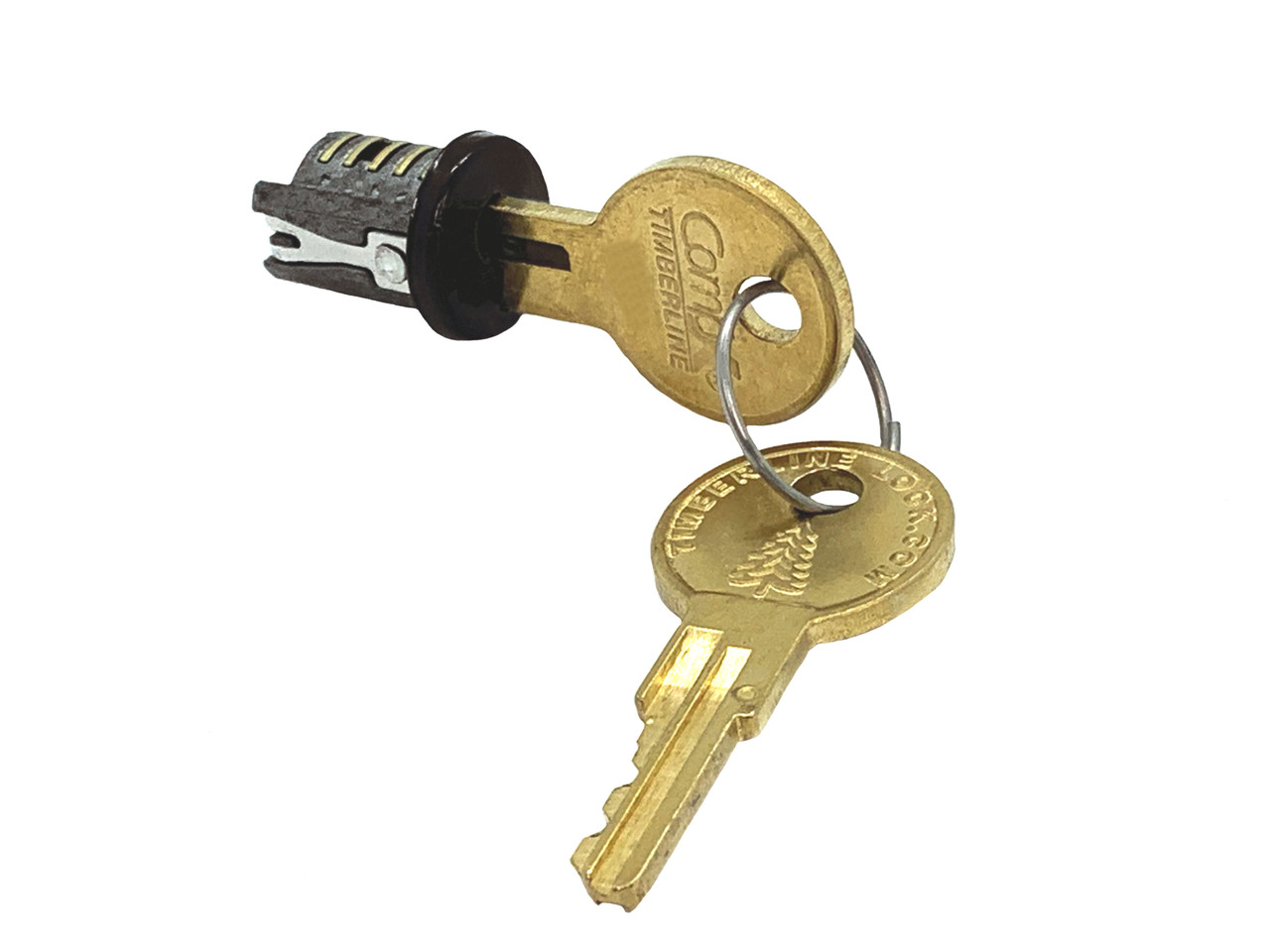 Compx Timberline C400LP-102TA-20 Key Plug, Bronze Keyed Alike 102TA
