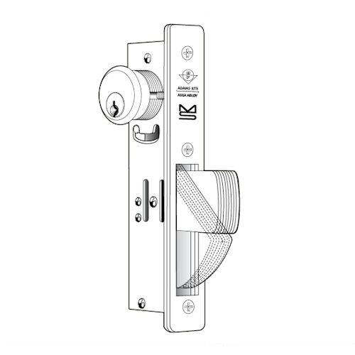 Adams RIte MS1850S-310-628, 1-1/8 Backset Deadbolt