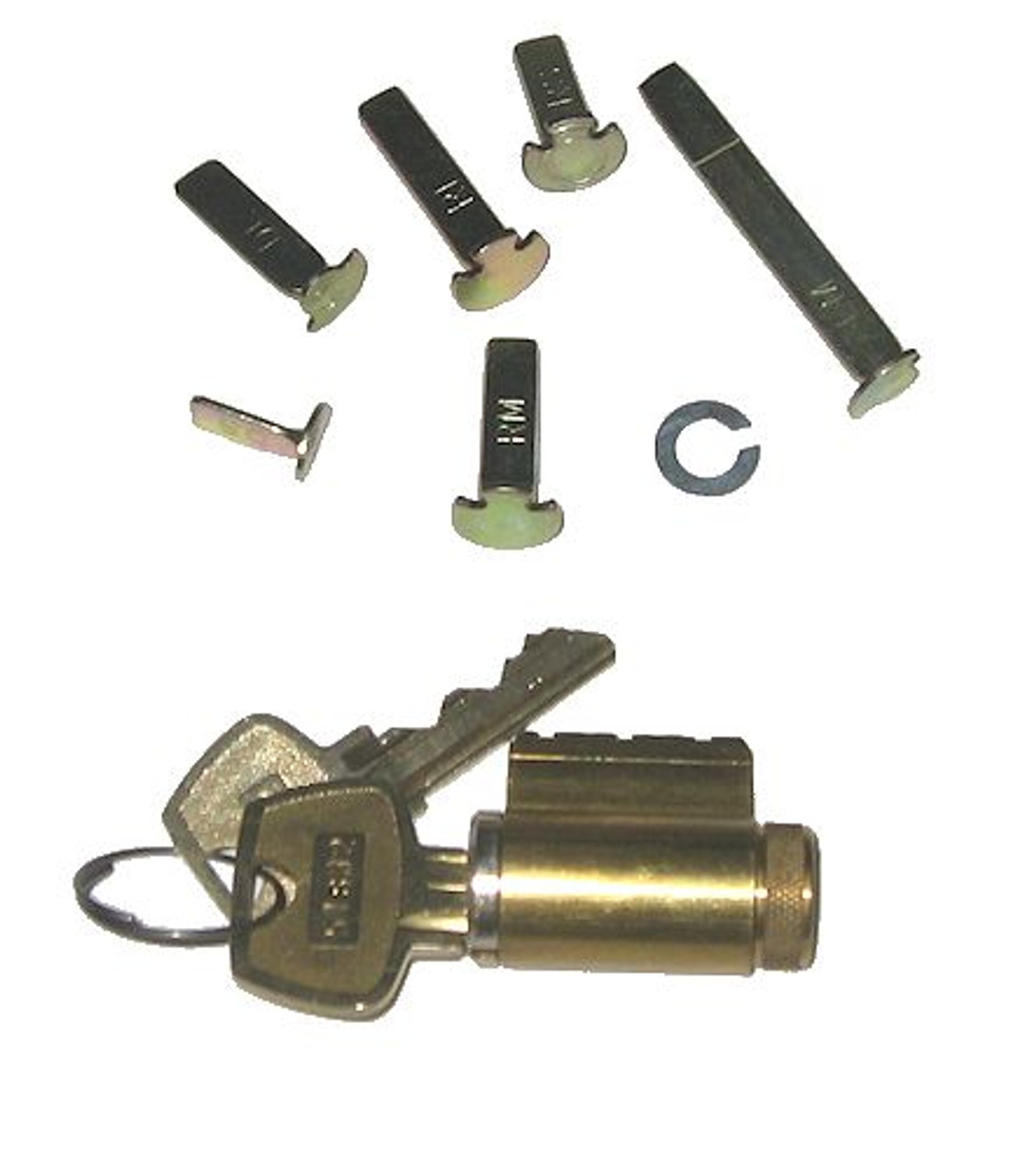 GMS K001-SX-26D Key-In-Knob Cylinder, Schlage Composite C-K, Keyed Different