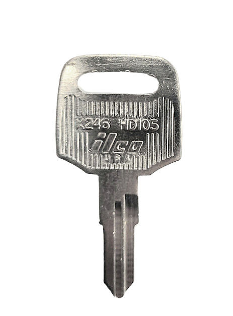 Ilco HD105 Key Blank, Honda Motorcycle X246