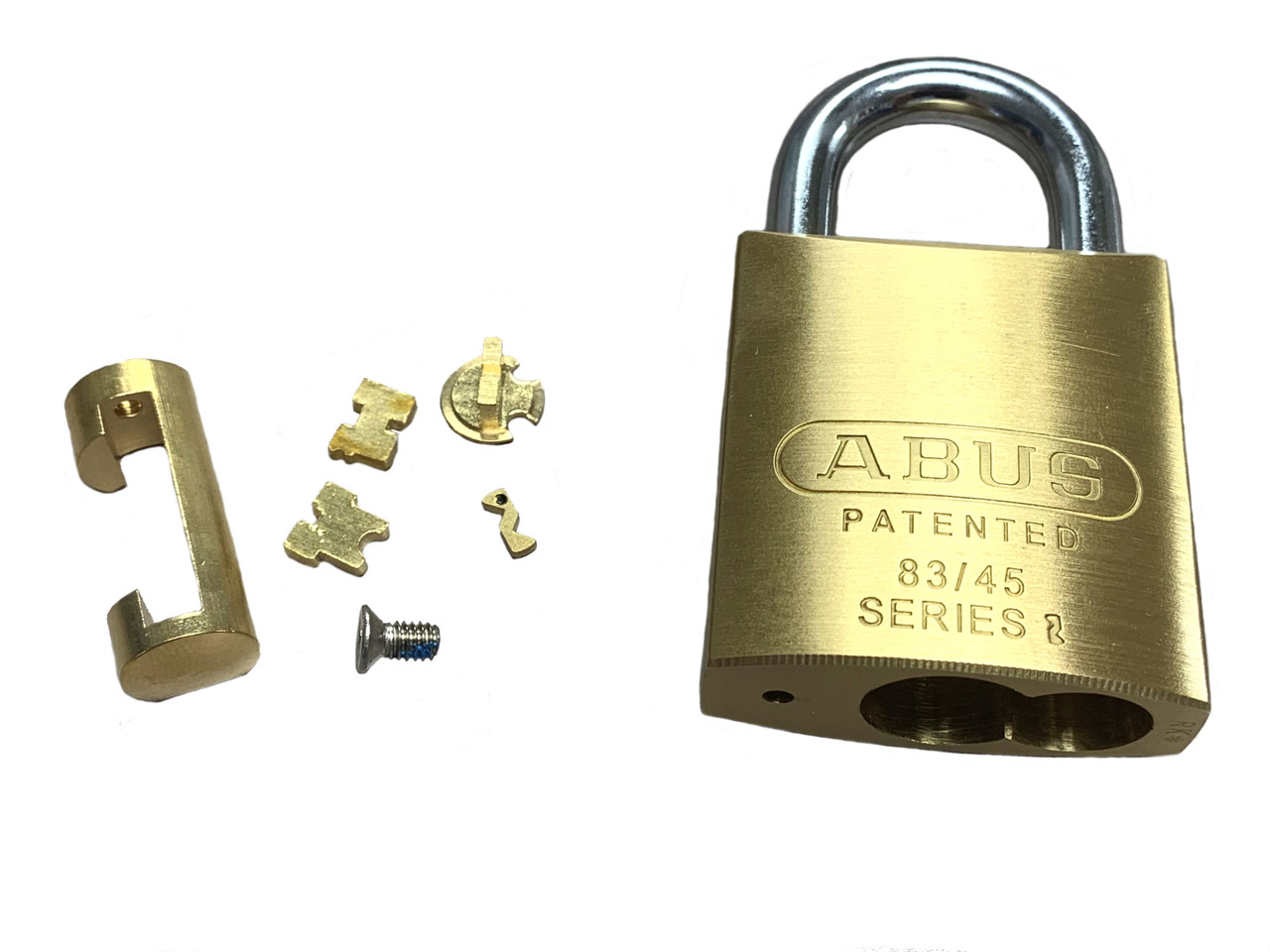 ABUS 83KNK/45 Padlock Sub-Assembled Less Cylinder