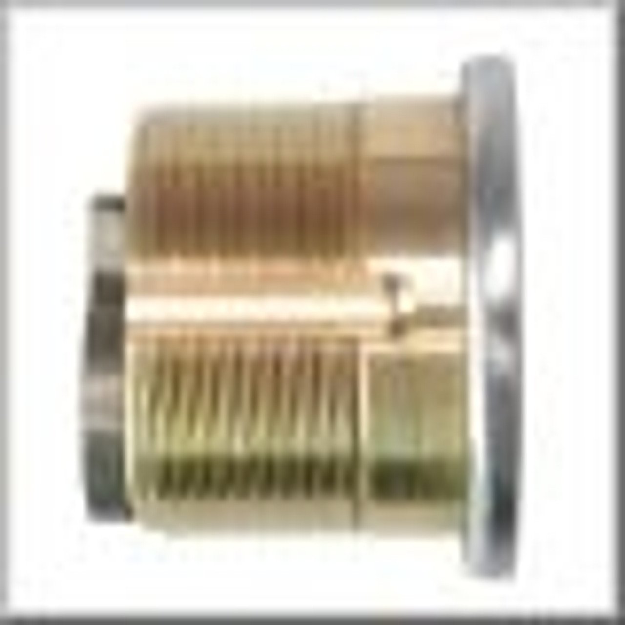 Bronze Single Mortise Cylinder with Schlage 'C' Keyway and Keyed Randomly 112187128436 