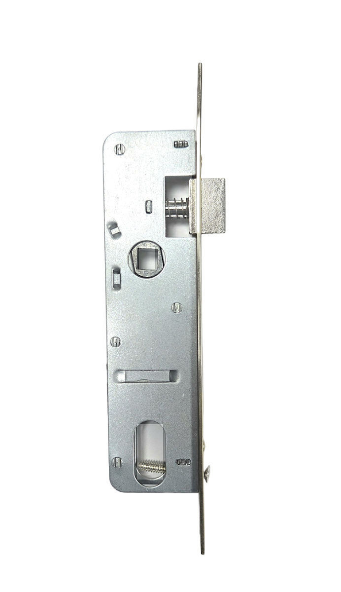 MTS Papaiz 323 US26 Mortise Lock Body, Chrome Finish Faceplate