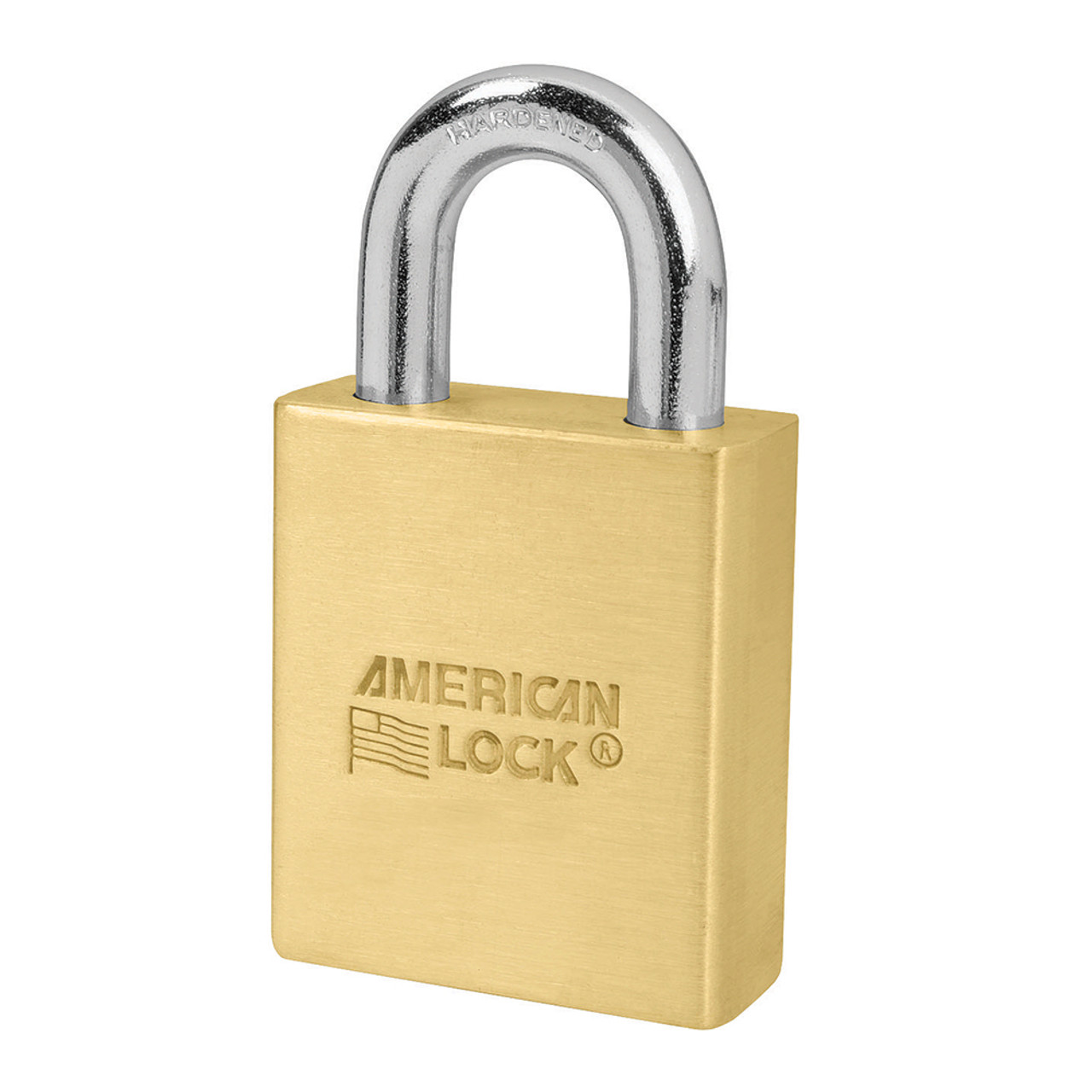 American Lock A3570WOUN 2in Solid Brass Small Format Interchangeable Core  Padlock Without Cylinder, Uncombinated