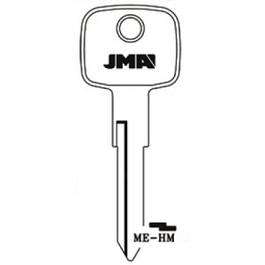 Key blank, JMA MEHM for Mercedes MB17