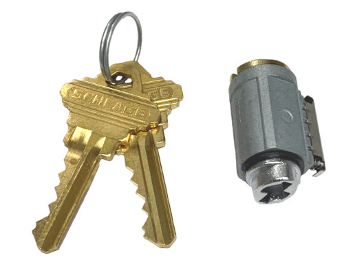 Schlage 29-016 606 Cylinder, for F Series Short Knob Schlage 29-016 606 Cylinder, for F Series Short Knob