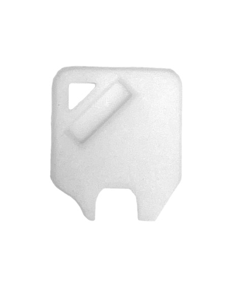 MEI Tubular Key Cover, White (Sold Each)