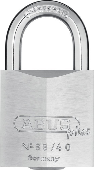 Abus 88/40 KA 1533314 Padlock 7-Disc Plus Cylinder, Keyed