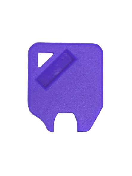 MEI Tubular Key Cover, Purple (5-Pack)