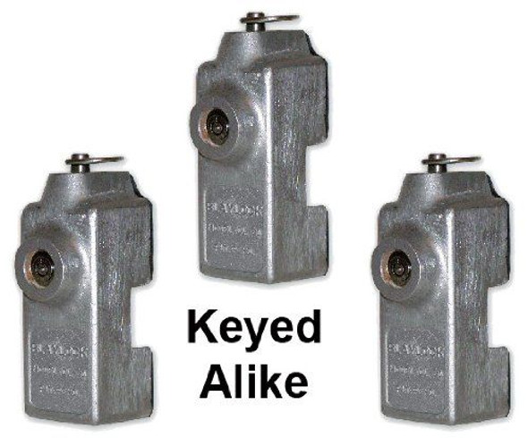 Blaylock DL-80 3-Pack Keyed Alike
