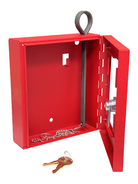 HPC 511 Red Emergency Key Box - Door Open