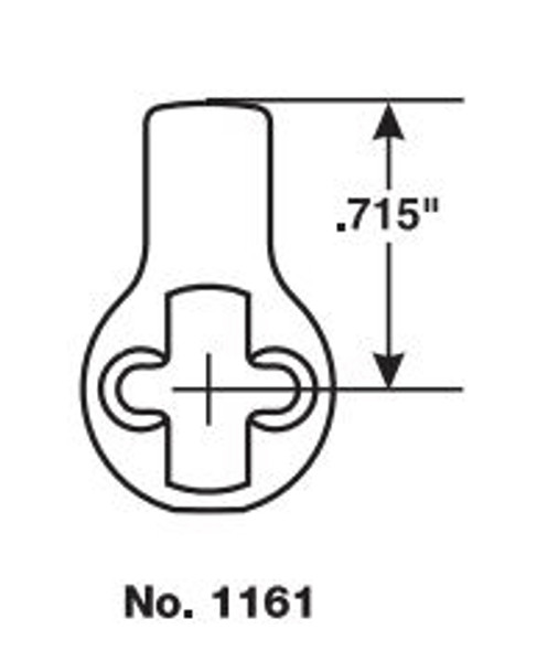 Yale 1161 Mortise Cylinder Cam