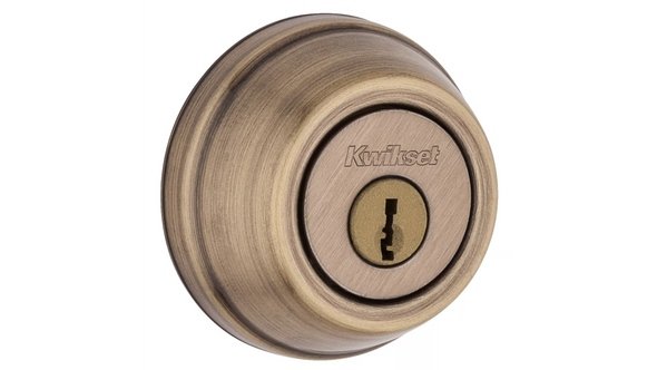 Kwikset 785 US5 Deadbolt, D/C Antique Brass Finish (Old Stock)