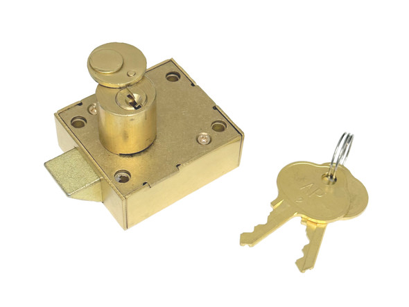 AP Enclosure Lock, Right Hand Latch bolt Style #2 Key