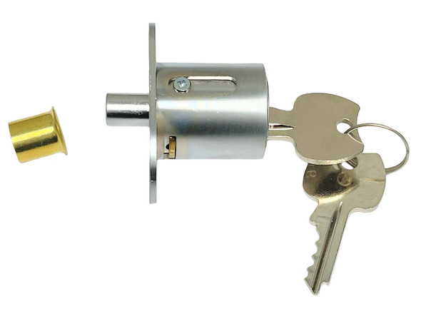 Olympus 300SD 26D Plunger Lock shown with 2 keys  and receiver cup