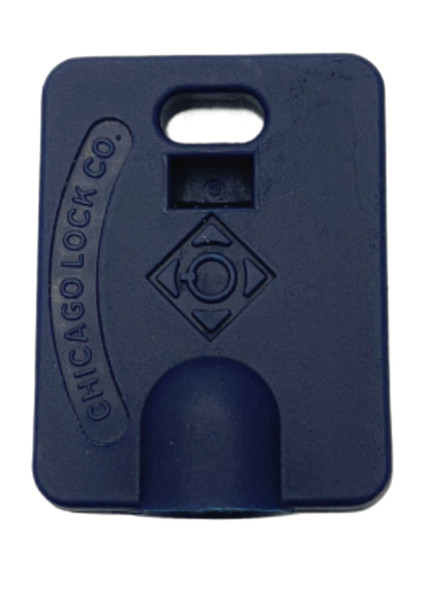 Chicago D9650 Ace Key Cover, Dark Blue Sold Each