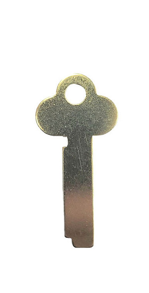 Ilco 1639 Key Blank for Larson LD1, nickel plated brass