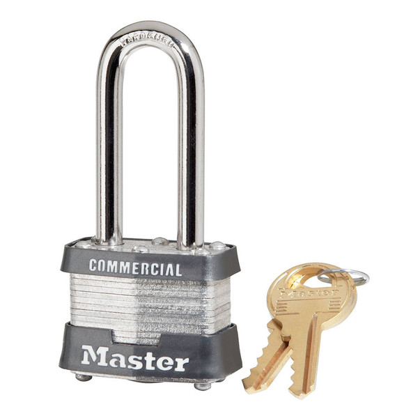 Master Lock Size 3LH padlock with 2 keys