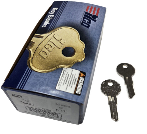 Ilco 1043J Key Blank Box Image