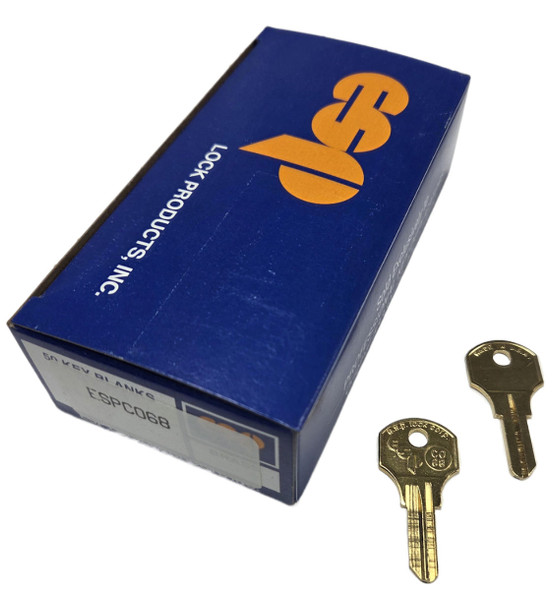 ESP CO68 Key Blank Box Image