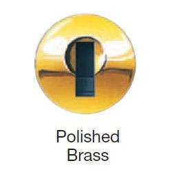 Compx Timberline C500LP-108T-3 Key Plug, Brass Finish