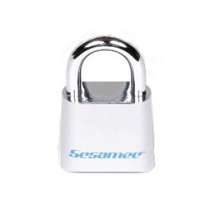 CCL Sesamee KCR0436 Chrome Plated Combination Padlock