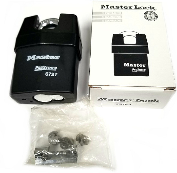 Master Lock 6727WO Pro Series, Less Cylinder, No Keys