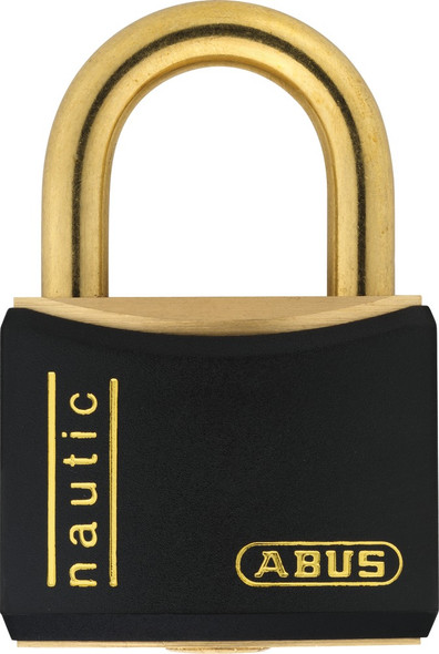 Abus T84MB/40KA 8402 Brass Padlock, Black Sleeve Keyed Alike 8402