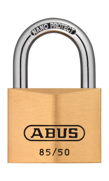 ABUS ABU8550 85/50 50 Mm Brass Padlock Keyed Alike 