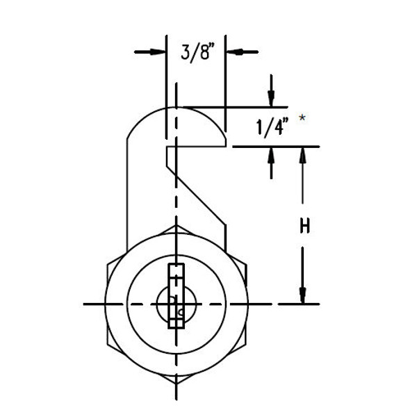 ESP MCA-206 hook cam measuring guide