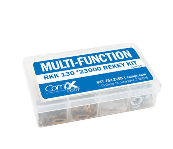 Compx Fort RKK130 Cam Lock Rekey Kit - closed