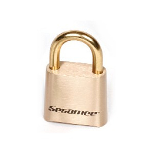 Sesamee padlock KO436 with brass body and brass shackle