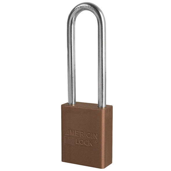 American lock A1107 Brown Padlock, Keyed Different