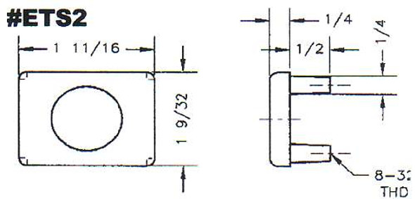 External Trim Spacer, Olympus ETS2-250 US3