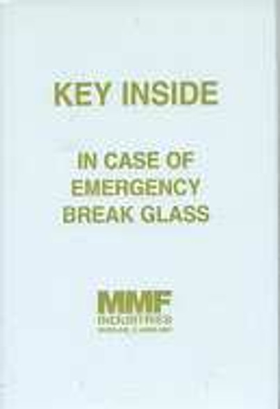 MMF 201900100 Replacement Glass for Emergency Key Box