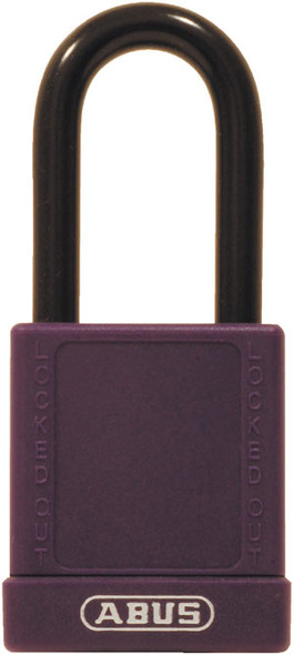 Abus 74/40 PRP KD Insulated Purple Padlock, Keyed Different 1 Key