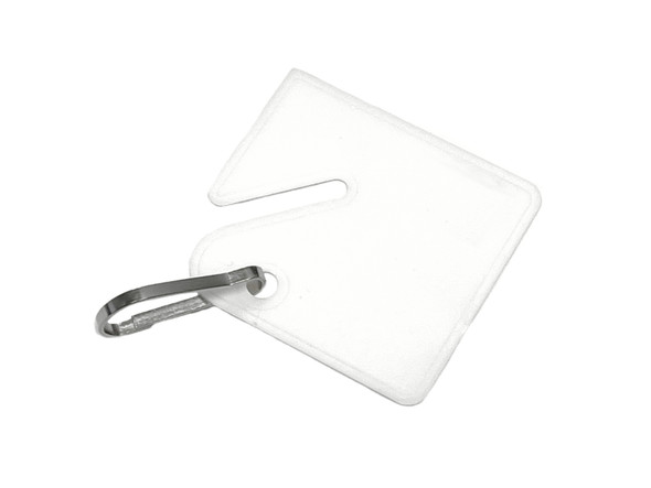 MMF Square Notch Tags White, 20-Pack, Numbered 781->800