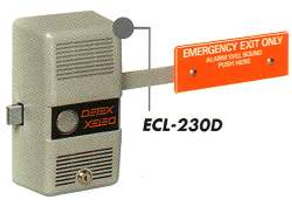 Detex ELS-230D Exit Alarm Less/Cylinder