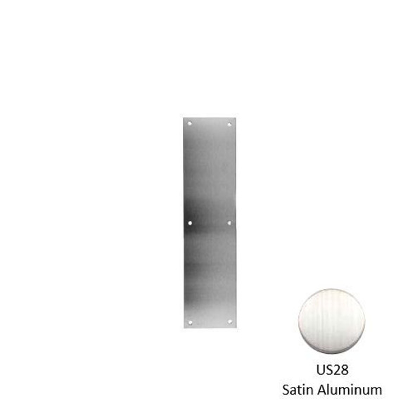 Push Plate, Don-Jo 70-628, 3.5X15 Aluminum