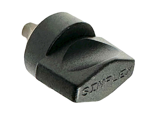 Simplex 74349-19-01 Replacement Knob Assembly for 3000 Series Simplex - black.