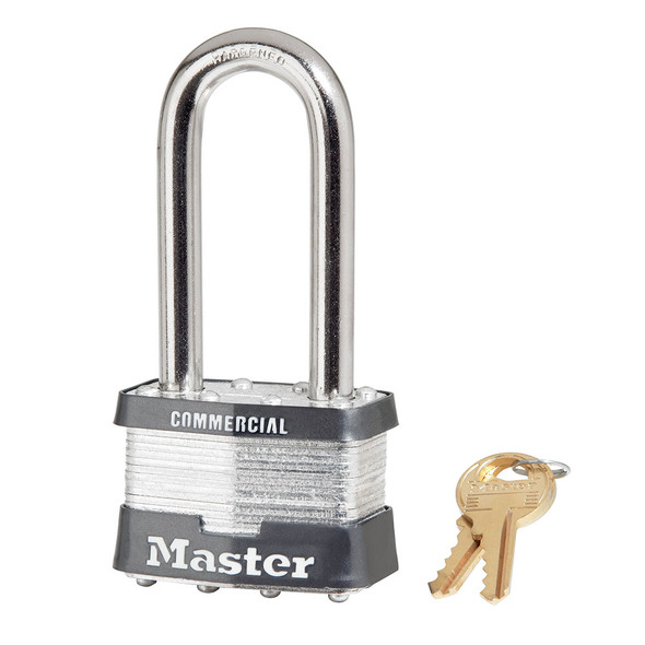 Master Lock 5LJ Laminated Steel Padlock, Keyed Different