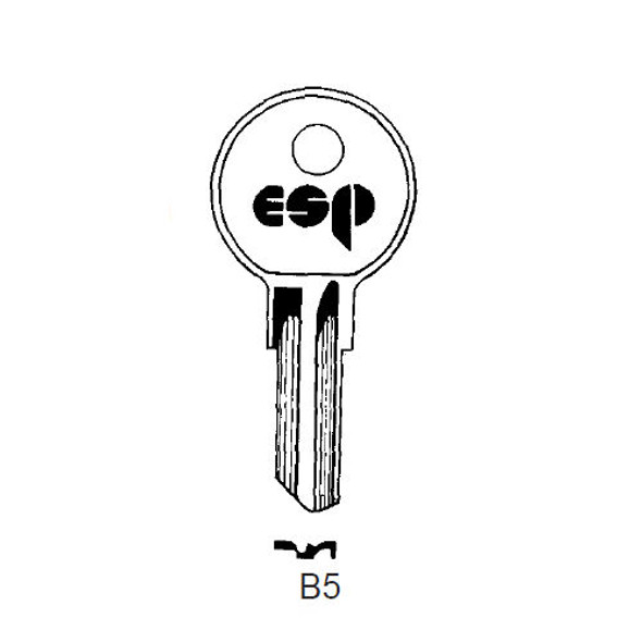 ESP B5 Key Blank fits Older Briggs & Stratton/Strattec