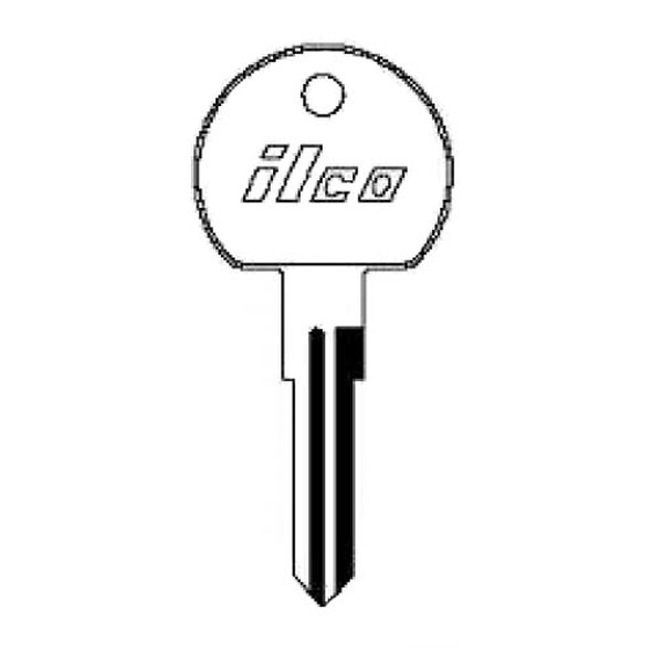 Ilco NE48 Key Blank Line Drawing Profile Image