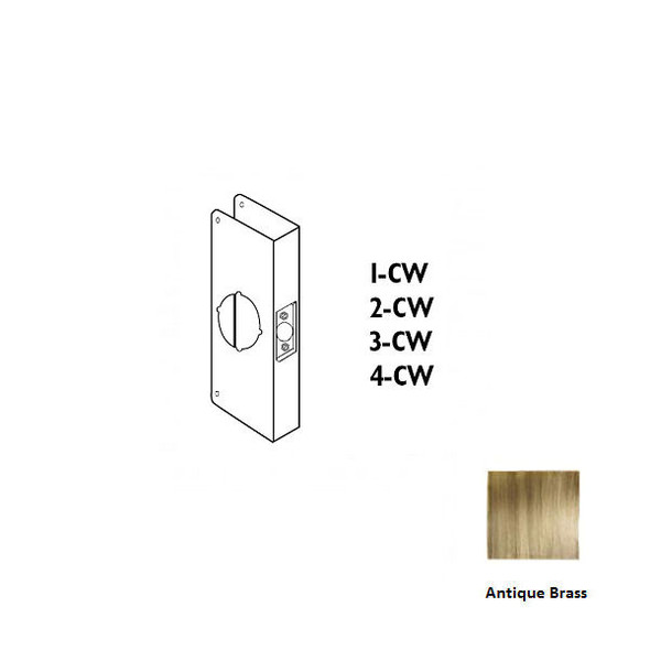 Don-Jo 2 AB CW Wrap Around, 4x9 1-3/4, 2-3/8 Antique Brass Don-Jo 2 AB CW Wrap Around, 4x9 1-3/4, 2-3/8 Antique Brass