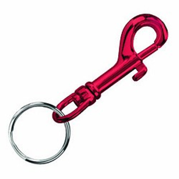 Bolt Snap key ring, Asst Colors