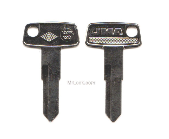 thumbnail image 2 of Mid-1980s Yamaha 4 Wheeler ATV Key Blank (YH38 / X77) - Replacement Ignition Key By Ilco Or JMA 2 of 6