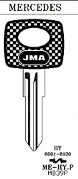 JMA ME-HYP Key Blank Image Side 1