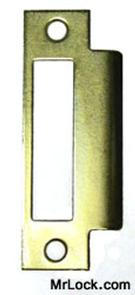 Don-Jo 261BP Strike, Mortise Lock Brass Plated