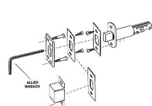 Kaba Ilco 4500-80-4016 Long Allen Wrench application image