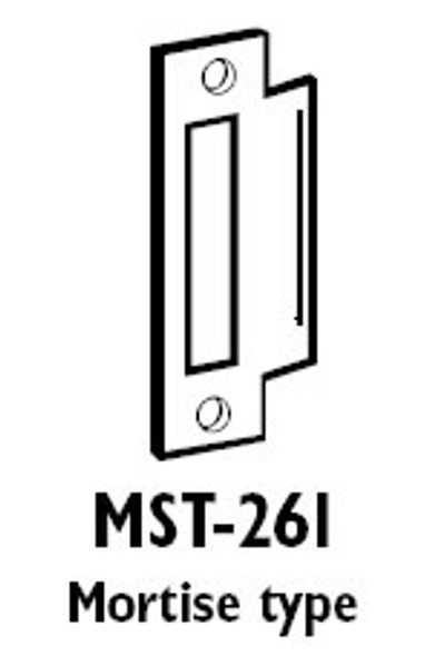 Don Jo EL-86 Mortise Lock Conversion Plate, Prime Coat